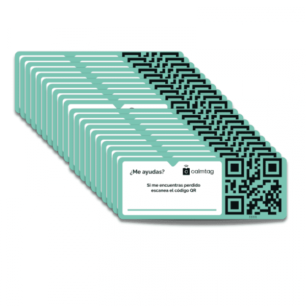 Kit 10 Etiquetas para Uniformes Escolares CALMTAG_20