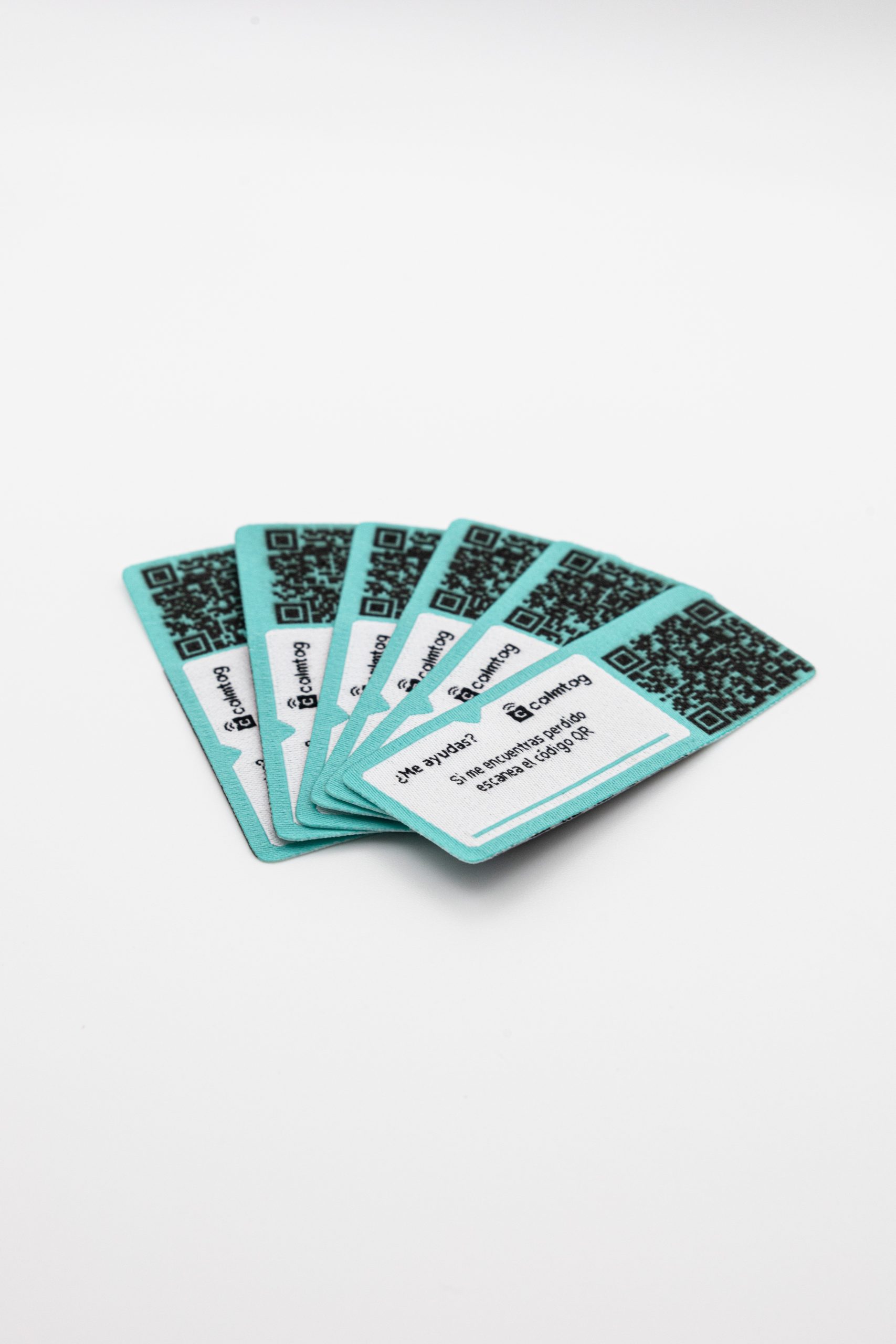 6 Etiquetas Calmtag para marcar ropa