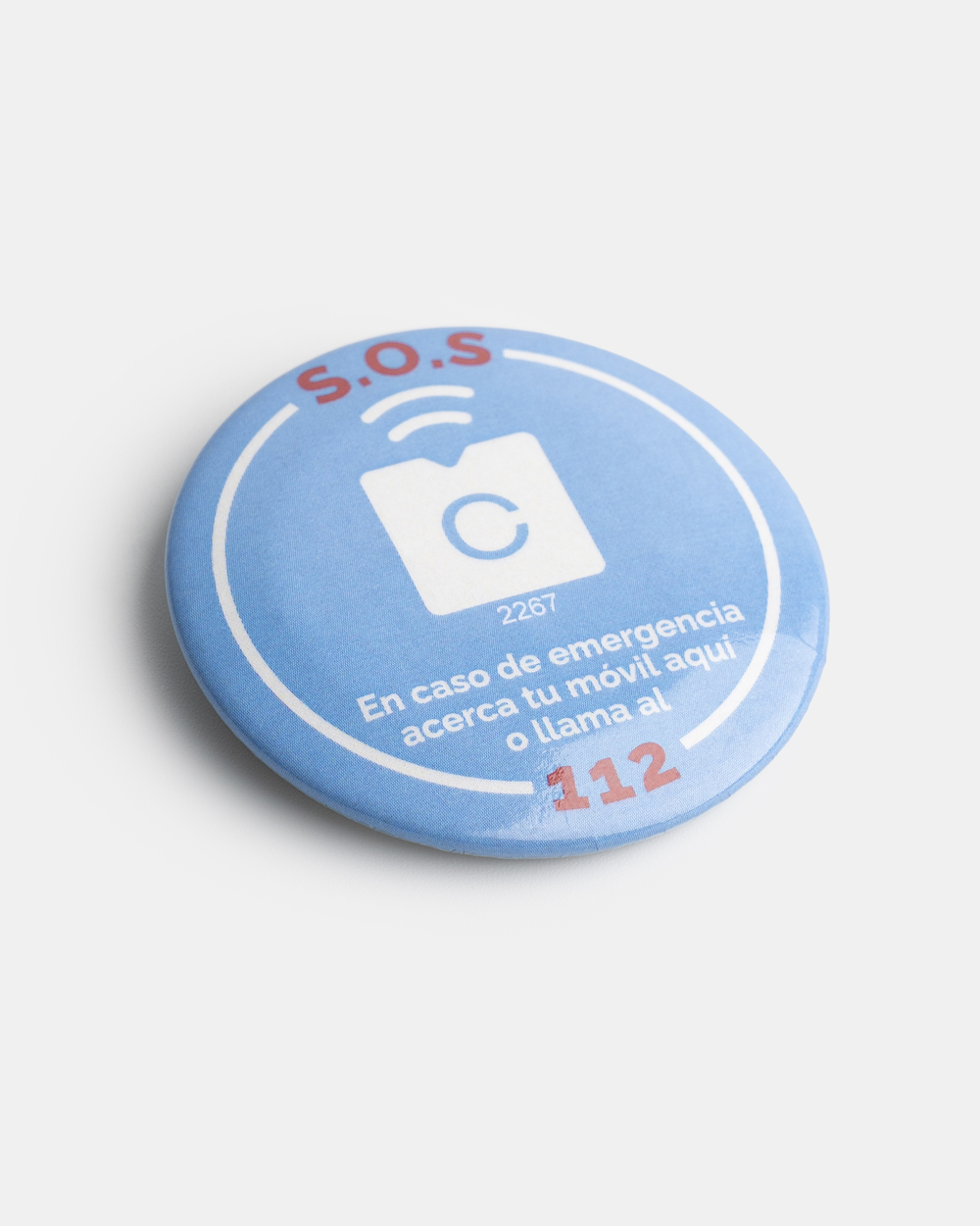 Pin de identificación médica y personal